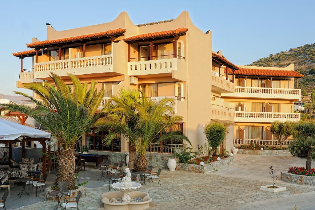Aggello Boutique Hotel Stalida Bagian luar foto