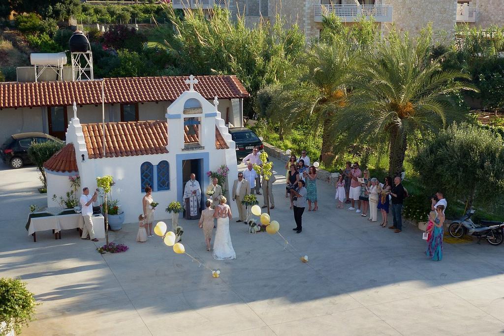 Aggello Boutique Hotel Stalida Bagian luar foto
