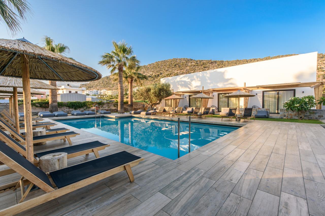 Aggello Boutique Hotel Stalida Bagian luar foto